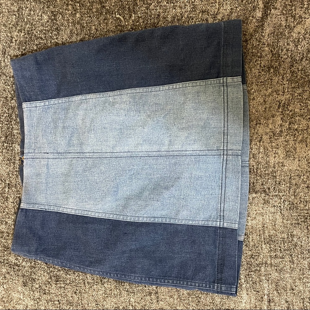 Freepeople denim skirt
